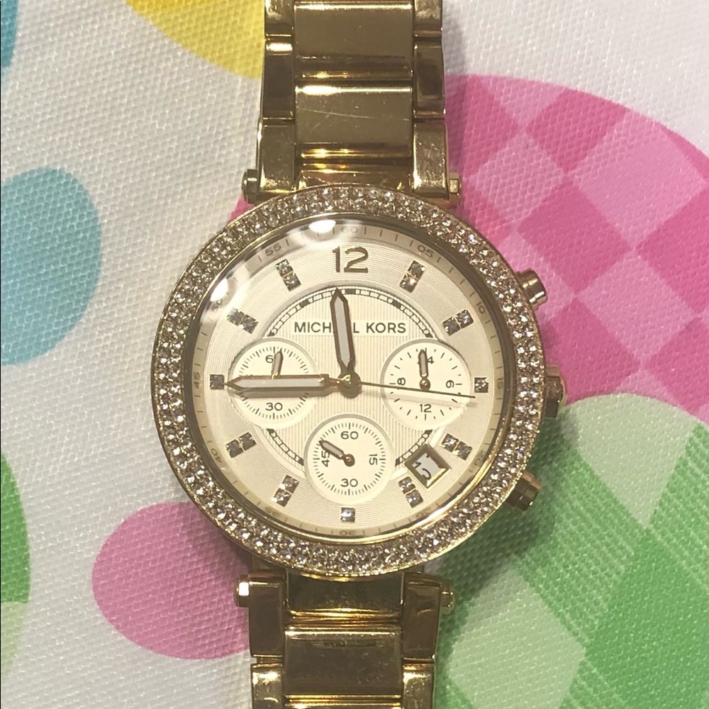 Michael Kors Gold Toned Watch